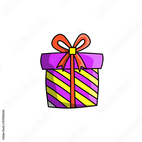 gift box with ribbon