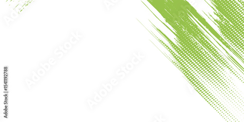Green vector abstract hand painted watercolor daub background modern grunge