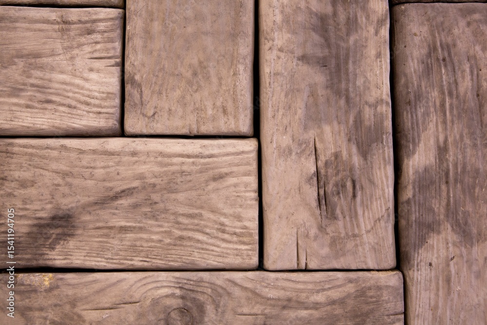 Fototapeta premium Modern stone wall, Close-up