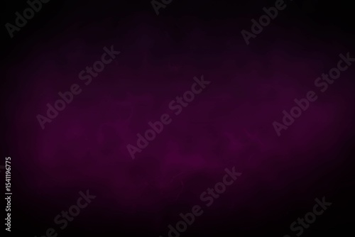 Purple mist is swirling across dark purple gradient background in abstract digital illustration