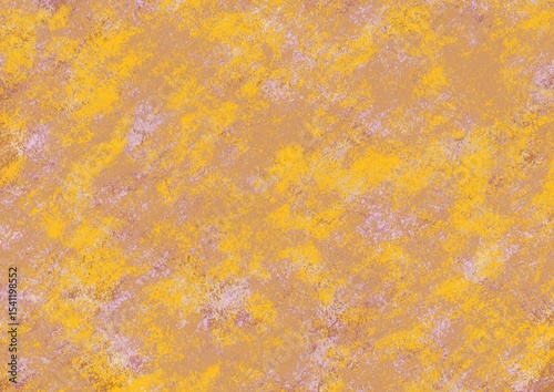 クレヨン風の黄色の背景画像