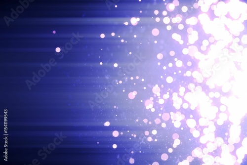 Light design shimmering on purple