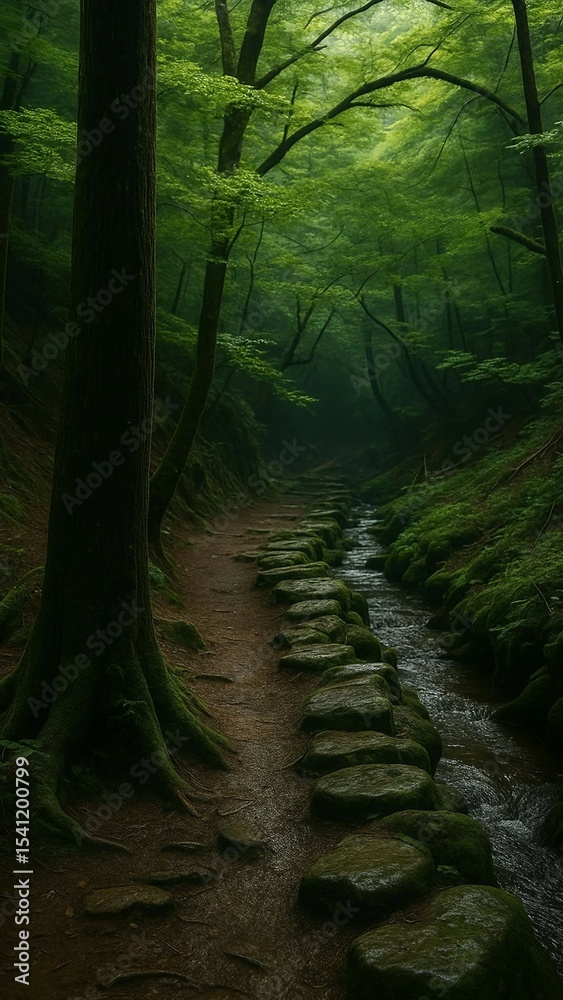Fototapeta premium morning in the forest
