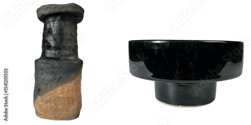 Ancient ceramics discovery archaeological site artifacts museum close-up cultural heritage