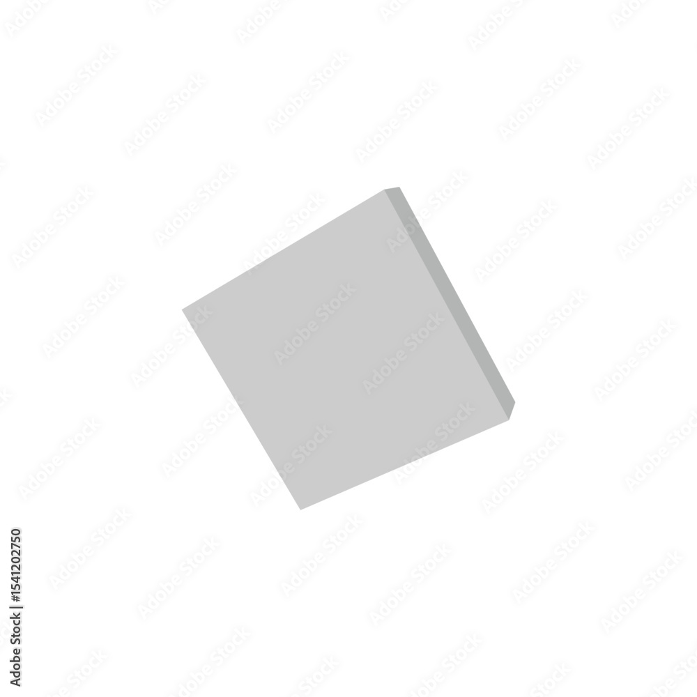 White triangular prism isometric shape. Geometric 3D symbol. Vector isolated on white . Vector Illustration . White triangular prism isometric shape. Geometric 3D symbol. Vector isolated on white . Vector Illustration .