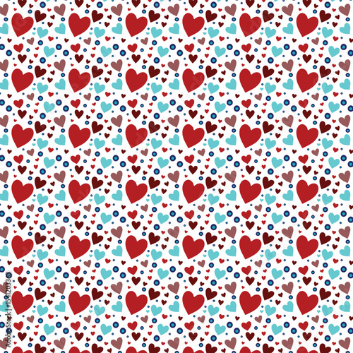 Love Valentine Day Seamless Pattern