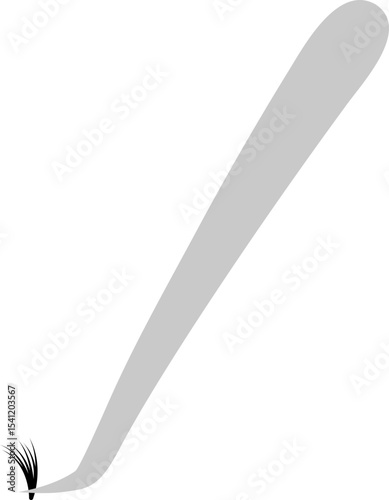 Split Eyelash Extention Tweezers Equipment