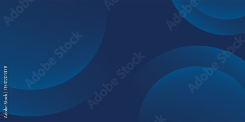Abstract blue color background. Dynamic shapes composition. Vector illustration