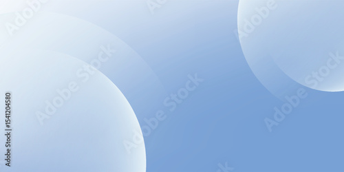Abstract blue modern background with circle elements. Digital technology concept. vector illustration
