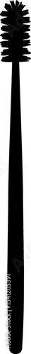 Mascara Brush Small Size Makeup Equipment Silhouette