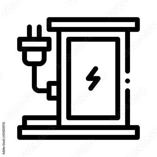public charging line icon