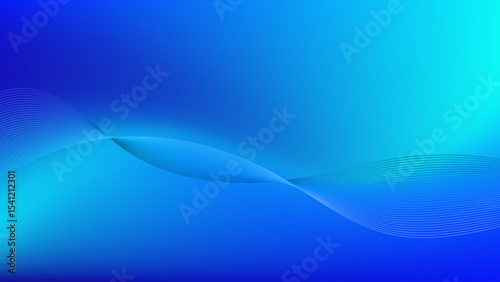 abstract blue wave background