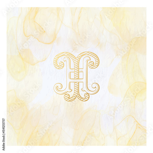 HT, TH, logo HT, Letter HT,  Monogram HT,Wedding Monogram, Wedding Logo, Logo Design , Monogram Vintage
