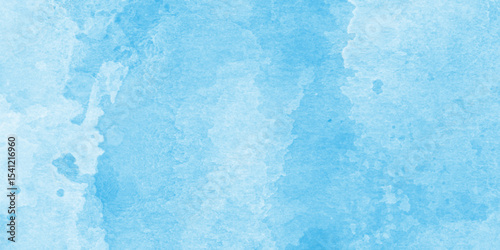 abstract blue watercolor Light shades color frame r illustration,creative background,ice and cold drinks will make feel relasxed sky shades aquarelle painted paper textured canvas for vintage design, 