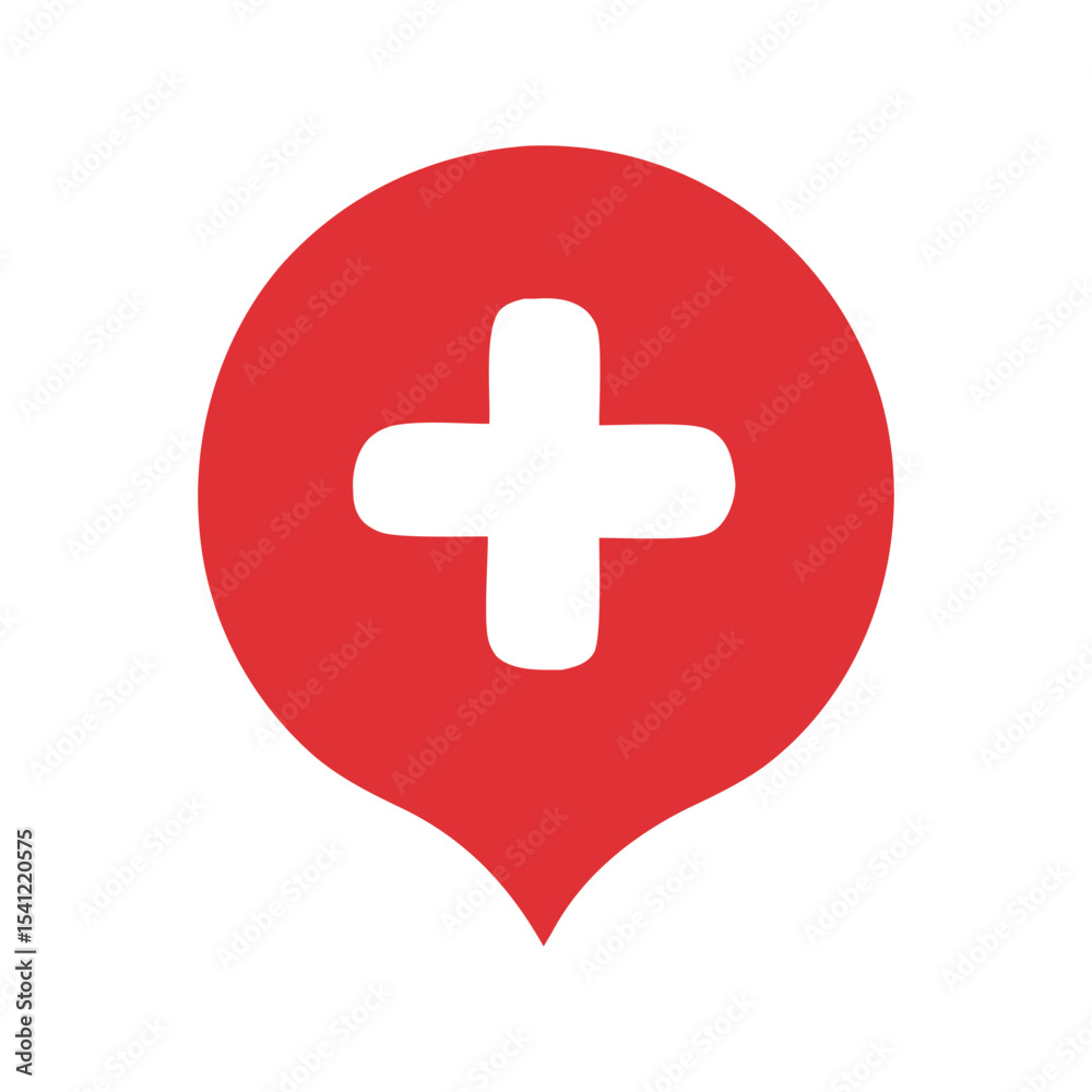 Obraz premium first aid icon