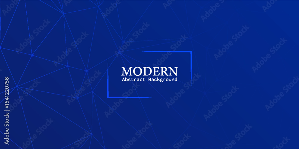 custom made wallpaper toronto digitalGeometric Blue Polygon Background. modern trendy design in vector Illustration