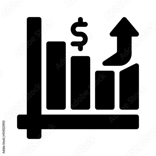 Growth Chart glyph icon