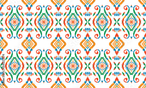 Ethnic pattern for background,fabric,wrapping,clothing,wallpaper,Batik,carpet,embroidery style.