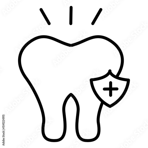 Minimal Vector Clean Tooth
