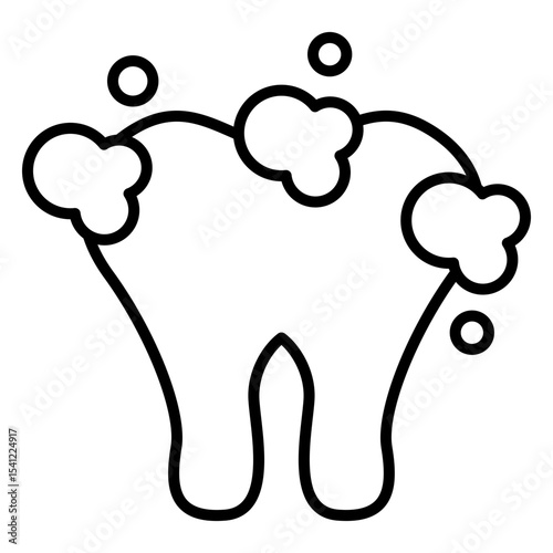 Minimal Vector Clean Tooth