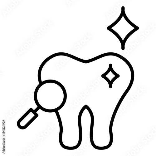 Minimal Vector Clean Tooth