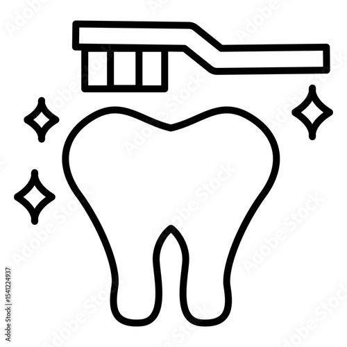 Minimal Vector Clean Tooth