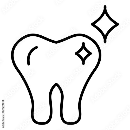 Minimal Vector Clean Tooth