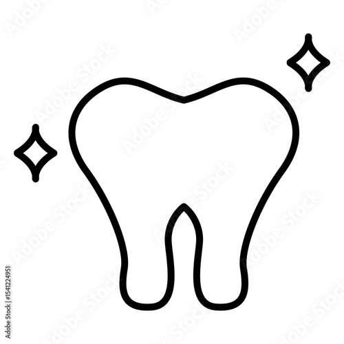 Minimal Vector Clean Tooth