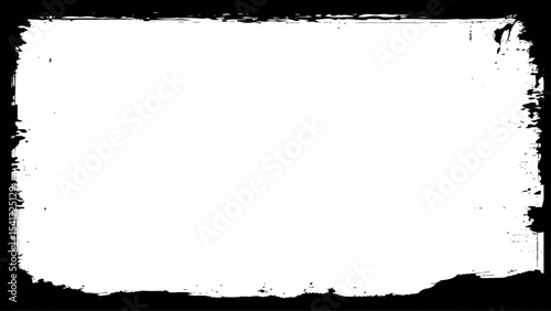 Grunge frame. Grunge background. Abstract vector template.
