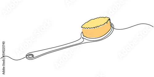 Hair Brush with Bristles, Hair comb, Hair Style Silhouette - Cut Out Vector Icon, Hairbrush one line art drawing, hair brush continuous one line drawing, Hairbrush line art drawing, Vector drawings