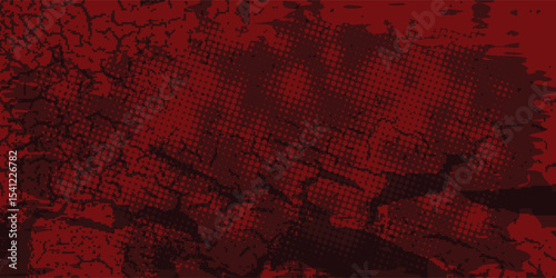 old grunge paper, red background modern arts sport