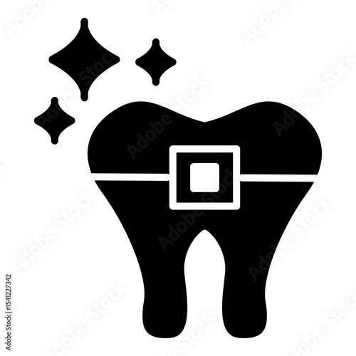 Minimal Vector Clean Tooth