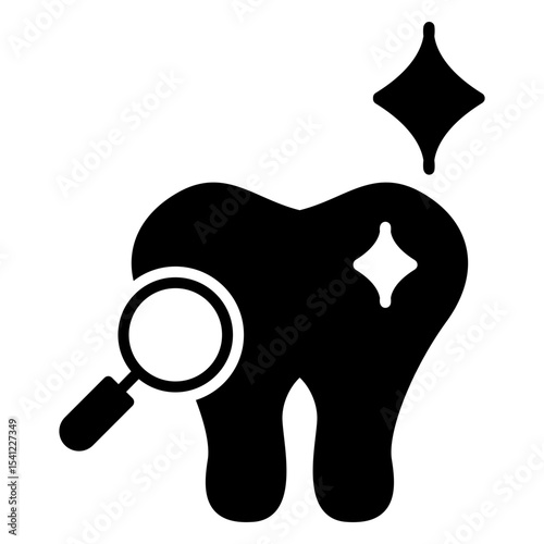 Minimal Vector Clean Tooth