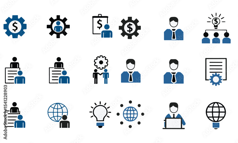 Fototapeta premium Business Infographic Template