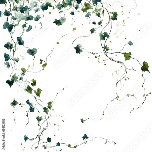 Ivy vines aesthetic wallpaper background for phone and desktop wallpaper green leaves vine plant nature 100 on transparent background