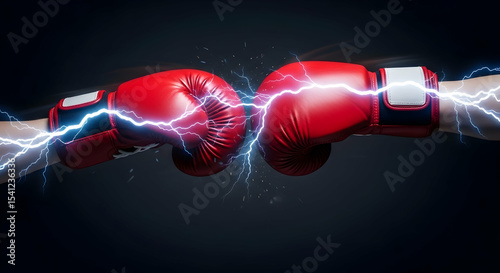 Boxing gloves, Boxing, Fight, Electric Boxing Gloves Clash