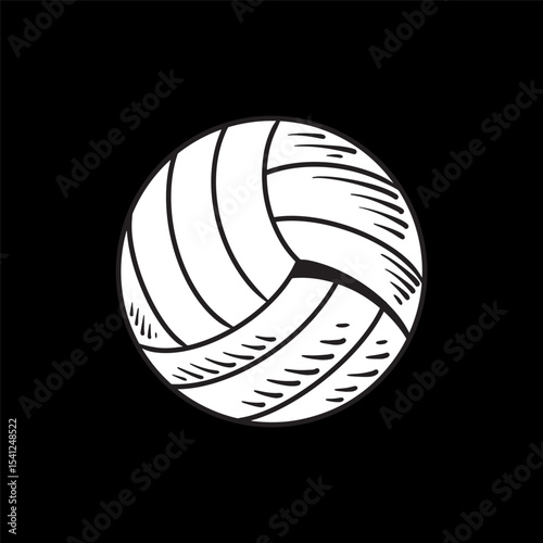 Volleyball vector design