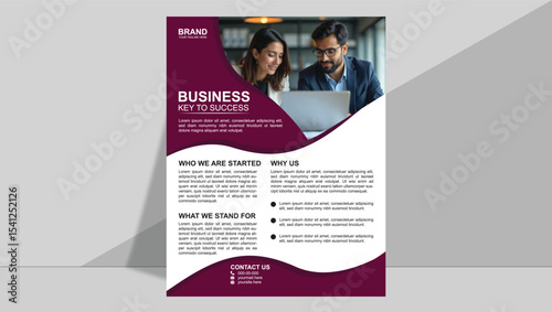 Business or Corporate flyer design template