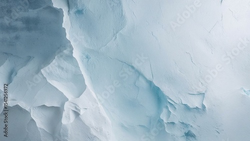 Stunning Abstract Ice Cave Texture Glacial Blue Hues and Frozen Formations