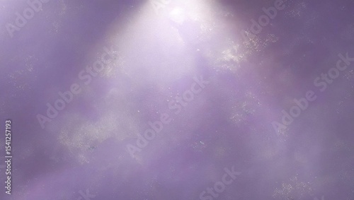 Ethereal Purple Nebula Spotlight on Cosmic Clouds