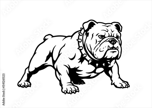 silhouette, vector, dog, bulldog, icon, graphic, isolated, stencil, drawing, illustration, black, design, puppy, sign, pet, cute, symbol, outline, art, tattoo, breed, white, animal, cartoon, logo, 