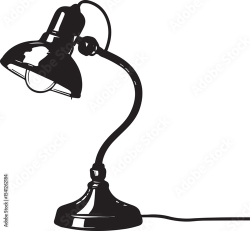 old fashioned lamp