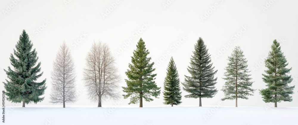 Obraz premium christmas tree branches