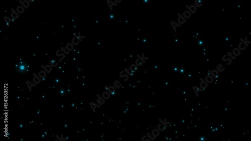 Dust particles in black background. dust particles flowing up on transparent background with alpha channel. flying dust particles for video overlay background, 