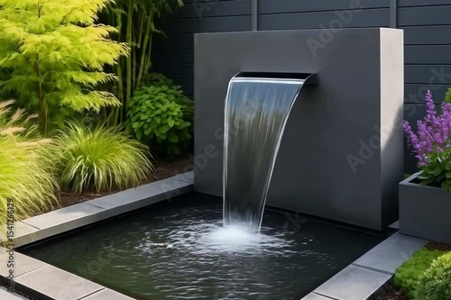 swimming pool in the garden