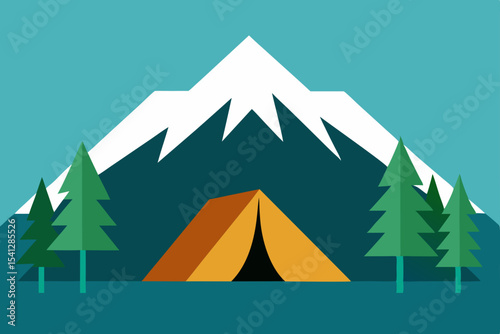 Mountain Camping Adventure A Scenic Escape in the Wilderness