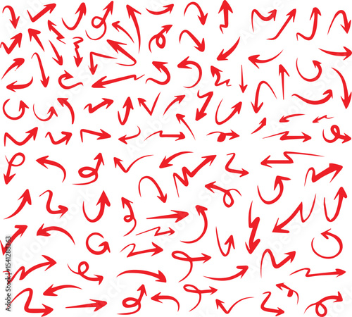 seamless pattern with arrows