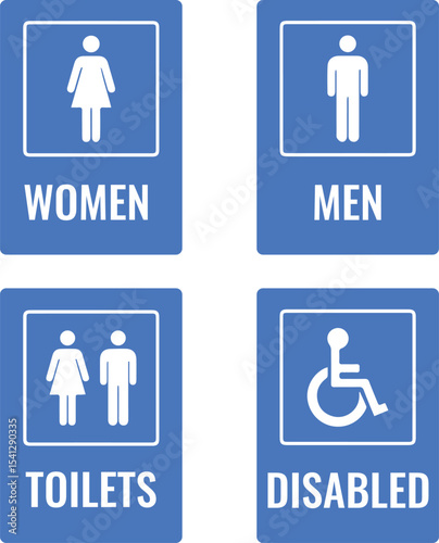 men and women toilet sign