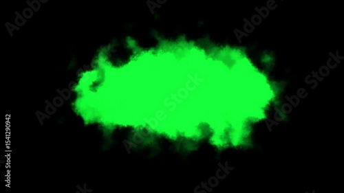 Bright Green Energy Burst Abstract Background for motion graphics.