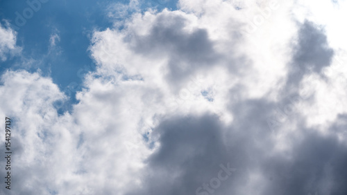 Foto Cloud Formation Bright Blue Sky Scenic Weather Climate Pattern Natural Atmospher